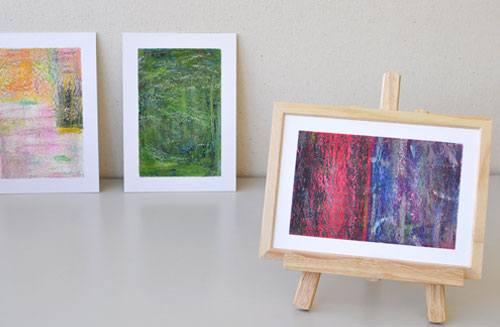 臨床美術ワークショップ 「色面とマチエール」